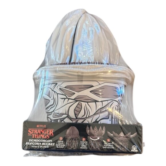 Limited Edition Stranger Things Demogorgon Popcorn Bucket Movie Theater Exclusiv - Picture 1 of 6